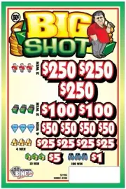 NEW .50c pull tickets**CLEARANCE SALE** BIG SHOT .50c - Instant Tabs