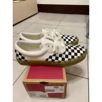 在飛比找蝦皮購物優惠-VANS 棋盤格 黑白 焦糖 膠底 27cm US9