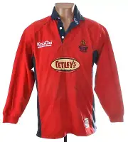 SCARLETS WALES RUGBY UNION SHIRT JERSEY KOOGA SIZE M