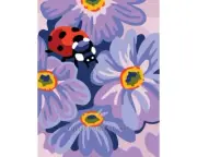 "Ladybird" Printed Needlepoint Tapestry Canvas Collection D'art 3350