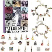 2024 Christmas Advent Calendar Bracelets 24 Days Countdown Calendar Taylor Swift Swiftie DIY Jewelry Creative Gift