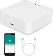 Smart Multi-Mode Gateway: Zigbee 3.0 & Bluetooth & Mesh Hub, App Remote Control,
