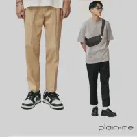 在飛比找momo購物網優惠-【plain-me】1616 吸濕排汗打褶長褲 COP167