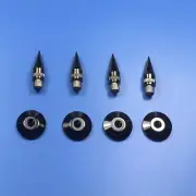 4pcs M6x36 Speaker Copper Spike Pad Isolation Shockproof Stand Feet Base Pad #2