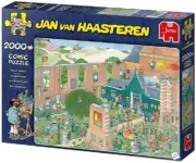 Jumbo 2000 Piece Jigsaw Puzzle - Jan Van Haasteren - The Art Market