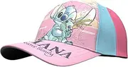 [Disney] Stitch Girls Baseball Cap Stitch Scrump and Angel Design Baseball Cap Kids Summer Hat Girls