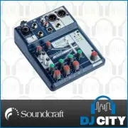 Soundcraft Notepad 5 PA Sound Audio Mixer 5-Channel w/ USB Interface