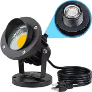 20W Outdoor LED Spotlight with Photocell Sensor 120V Waterproof Dusk to Dawn ...