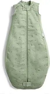 ergoPouch Premium Sleeping Bag 1.0 TOG – 8–24 Months – Willow Print – A Premium, Silky-Smooth, Wider-Fit Sleeping Bag – 400 Thread Count Organic Cotton – For Toddlers and Preschoolers