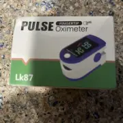 Fingertip Pulse Oximeter SpO2 Blood Oxygen Saturation Heart Rate Monitor