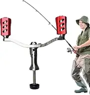 Electric Fishing Reel Handle - Rocker Arm Fishing Handle Grip Parts, Double Swivel Arm Bait | Awesome Performance Wheel Grip, Reel Rocker d