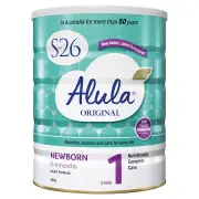 S-26 Alula Original Newborn Infant Formula (Step 1) 900g