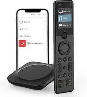SofaBaton X1 Universal Remote Control with Hub & APP, Smart Remote with One-Touch Activities, Compatible with Alexa for Voice Control, Control up to 60 Entertainment IR/Bluetooth Devices