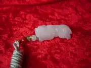 Burmese white jade tiger pendant eBay U.K. seller for 20 years +