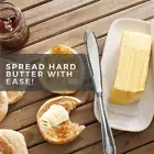 2pcs Cheese Knife Grater Stainless Steel Butter Cutter Cheese Dessert Knife