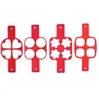 Silicone 4 Hole DIY Pancake Maker Bake Cake Mold Kids Mini Egg Tools