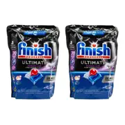 2x 70pc Finish Dishwasher Tablets Powerball Ultimate All-in-1 Dish Cleaner Soap