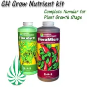 General Hydroponics Flora Micro Flora Gro Aggressive Growth & Seedling Nutrient