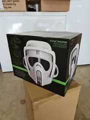 STAR WARS The Black Series SCOUT TROOPER Premium Electronic Helmet Hasbro