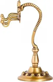 ZHZXBDGQ Jewelry Organizer Stand Brass Jewelry Display Stand Earring Necklace Storage Rack Tabletop Jewelry Organizer