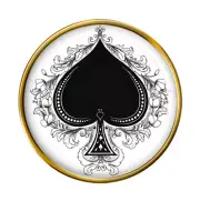 Ace of Spades Pin Badge