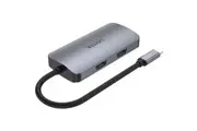 Unitek uHUB P5 Trio 5-in-1 USB 3.1 Mulit-Port Hub with USB-C Connector - Space