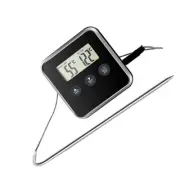Kitchen Timer Cooking Thermometer Temperature Measuring Tool Supply