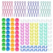 142 Pcs Bobbin Clamps Holders Thread Buddies Bobbin Holder Clips Color Thread...