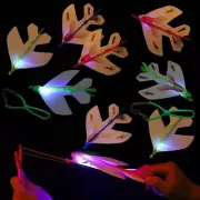 Kids Aircraft Slingshot Airplane DIY Airplane Airplane Model Foam Glider 4 Pack
