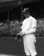 Herbert J Pennock of the New York Yankees 1928 Baseball Old Photo