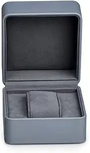 Single Watch Gift Box With Pillow PU Watch Display Box Single Package Portable Storage (B) FANDIAO