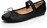 [Trary] Ballet Flats Shoes for Women, Mary Jane Shoes Women, Bow Ballet Flats for Women, Women's Flats Shoes, Mary Jane Flats, Womens Ballet Flats Wide, Stain Flats shoes Women Dressy, Womens Flats