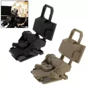 Securely Locking Helmet Mount for GPNVG18 PVS15 PVS18 NVG Sturdy ABS Black/Tan