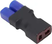 XIASABA EC3 Adapter Rubber Plastic Copper Male EC3 to Female T Plug Durable T Plug Adapter for RC Car Plane Boat
