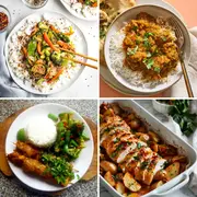 5 Days High Protein Meal Plan - Lunch & Dinner