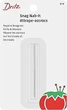Dritz 2-1/2" Nab Knits & Wovens, 1 Count Snag Repair, Nickel