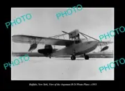 OLD LARGE HISTORIC PHOTO BUFFALO NEW YORK THE ARGONAUT H-24 PIRATE PLANE c1935