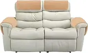 GYHH Sofa Armchair Covers for Arms, Nonslip Sofa Headrest Cover Sherpa Arm Covers with Pockets for Recliner Chair Armchair Slipcovers Furniture Protector