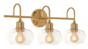 AFX LNYV2410MB Laney 3 Light 24"W Vanity Light - Gold