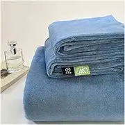 Flannel Flat Sheet Twin Full Queen King Size Polyester Flannel Bed Sheets Ultra Soft Weather Warm Bedding(Blue,120x230cm)