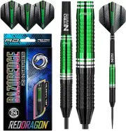 Red Dragon Razor Edge ZX-2: 24G Tungsten Steel Darts with Flights and Shafts