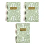3PK LVD Vintage A5 Notebook Journal/Diary Office Writing Stationery 15.5x21cm