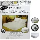Waterproof Twin Vinyl Zippered Mattress Cover Bed Bug Proof Dust Protector