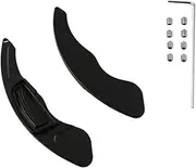 QASULER for Civic, FD6 FN2, for Jazz, Sport Fit GE 2013, for Insight ZE2 Car Steering Wheel Paddle Shift Extension Quick Shifters Car Paddle Shifter(Black)