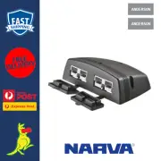 Narva 50A Twin Anderson Plugs Surface Mount with Covers Twin Anderson Plugs 50A