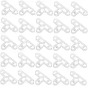 Outanaya 100pcs Shaped Tile Leveling System Portable Tile Spacers Accurate Leveling Tool for Professional Results for Smooth Surfaces