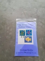 Cuckoo Quilts Frog Turtle & Fish Quilted Clocks Quilt Pattern