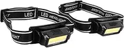 Fdit Waterproof Rechargeable Headlamp, Portable LED Mounted Flashlight with Multiple Modes for Camping, Hiking, Fishing