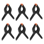 6Pcs Plastic Spring Clamps Heavy Clip 6" Professional Muslin Clamp