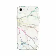 Fellowes Fashion Phone Case for iPhone 6, 6s, 7, 8, SE 2020- Iridescent Marble